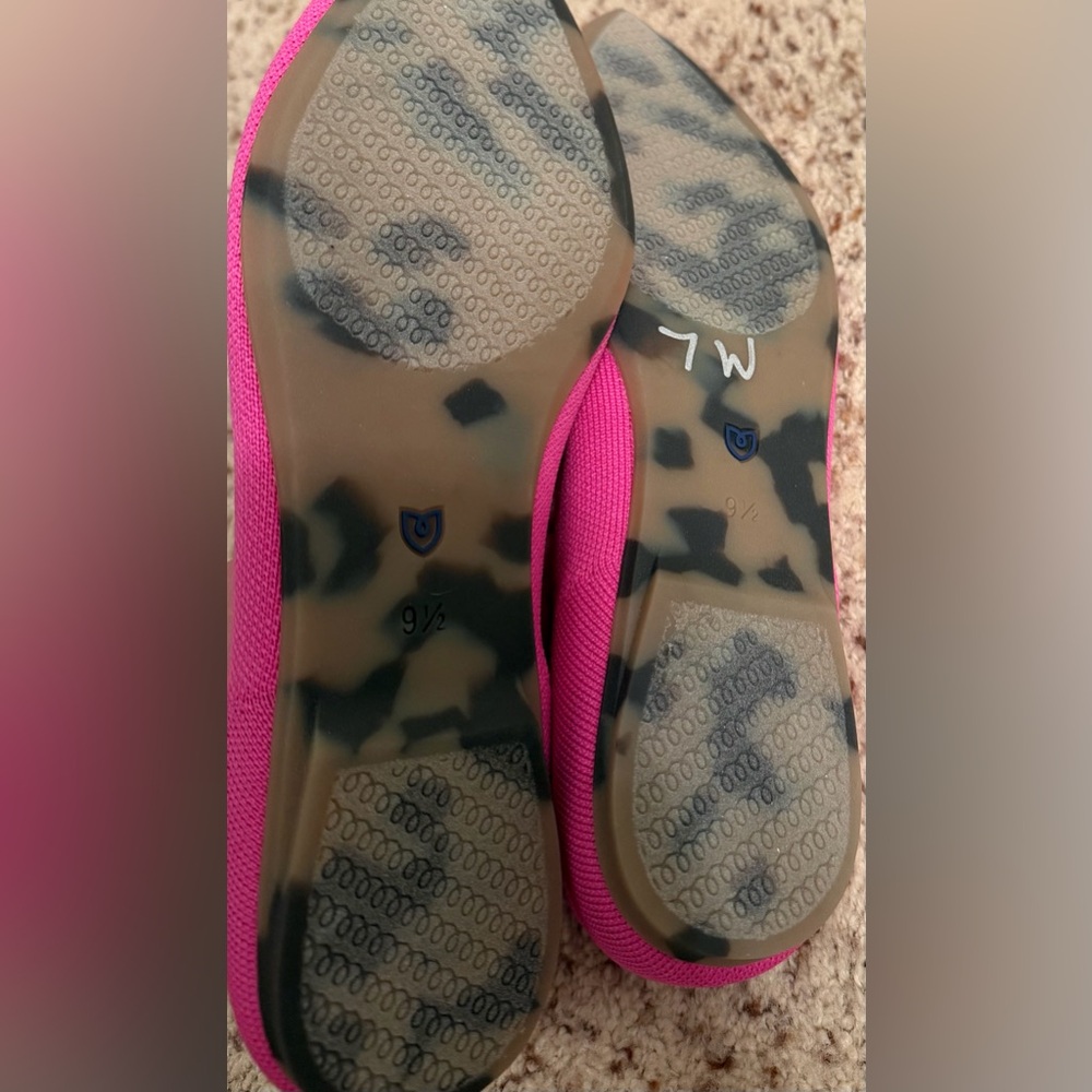 Rothy’s Pointed Toe Flats LIKE NEW condition, Pink, 9.5 - Picture 9 of 9